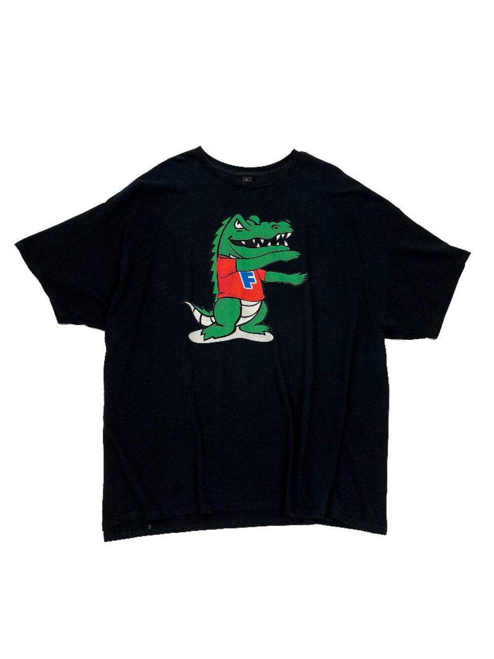 Albert the Alligator Florida Gators Mascot NCAA Black T-Shirt Mens 3XL XXXL